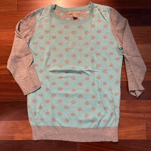 Banana Republic polka dot sweater